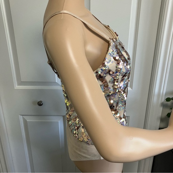 Zara | Sequin sparkly bodysuit - Picture 4 of 13